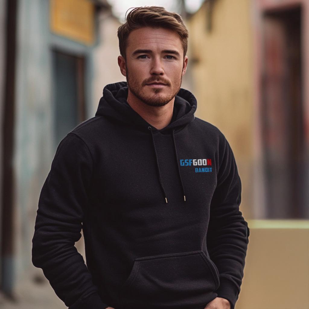 Suzuki GSF600 N & S Bandit Inspired Hoodie - Motorcycle Sweatshirt for Riders