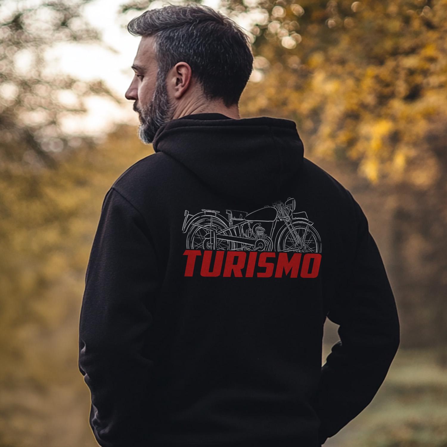 MV Agusta 98 Turismo 1945 - 1948 Inspired Hoodie - Motorcycle Sweatshirt for Riders