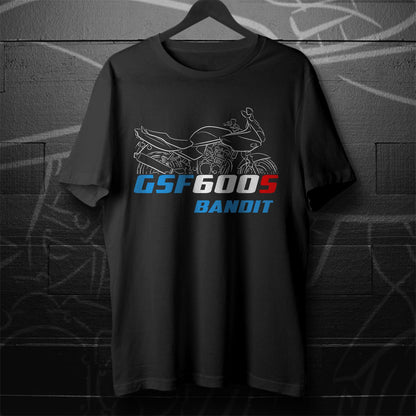Suzuki GSF600 N & S Bandit Inspired T-Shirt - Motorcycle Tee Shirt for Riders
