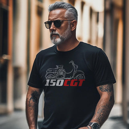 MV Agusta 150 CGT Inspired T-Shirt - Motorcycle Tee Shirt for Riders