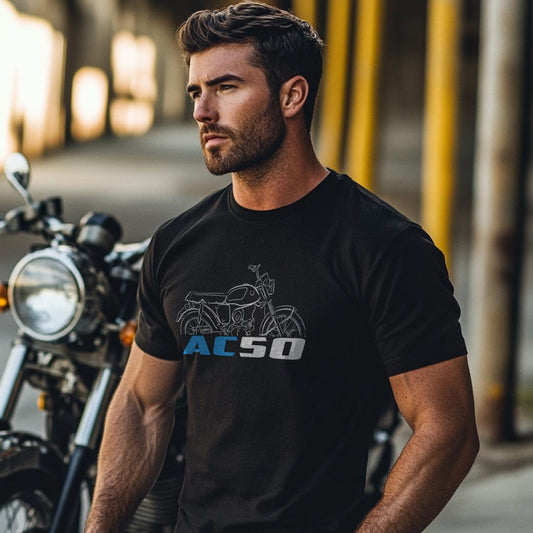 Suzuki AC50 Inspired T-Shirt - Motorcycle Tee Shirt for Riders