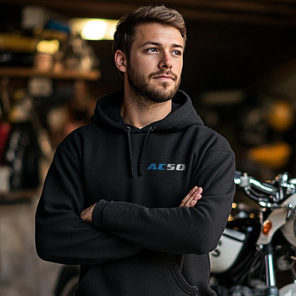 Suzuki AC50 Inspired Hoodie - Motorcycle Sweatshirt for Riders