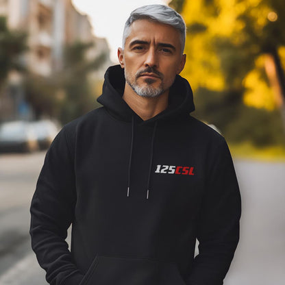 MV Agusta 125 CSL Inspired Hoodie - Motorcycle Sweatshirt for Riders