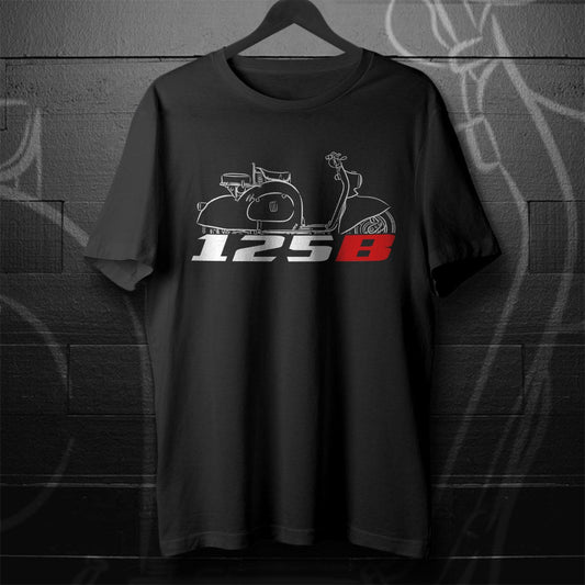 MV Agusta 125 B Inspired T-Shirt - Motorcycle Tee Shirt for Riders