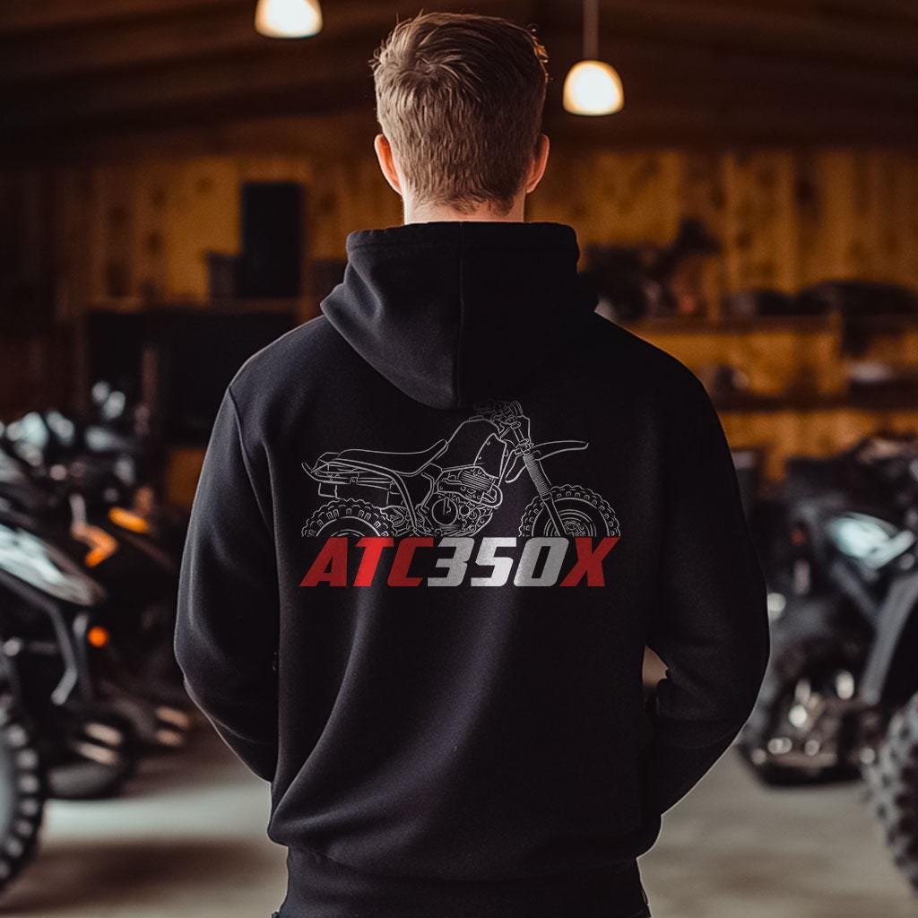 Honda ATC350X Inspired Hoodie - Sweatshirt for ATC Riders