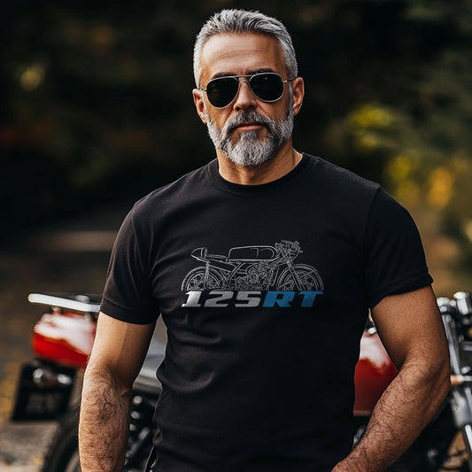 Suzuki 125 RT Inspired T-Shirt - Motorcycle Tee Shirt for Riders