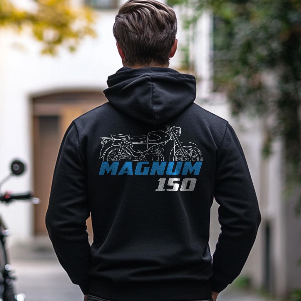 Suzuki 150SGB & Magnum Inspired Hoodie - Motorcycle Sweatshirt for Riders