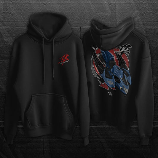 Suzuki Hayabusa 2008-09 Inspired Hoodie - Motorcycle Sweatshirt