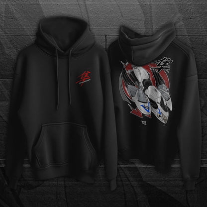 Suzuki Hayabusa 2008-09 Inspired Hoodie - Motorcycle Sweatshirt