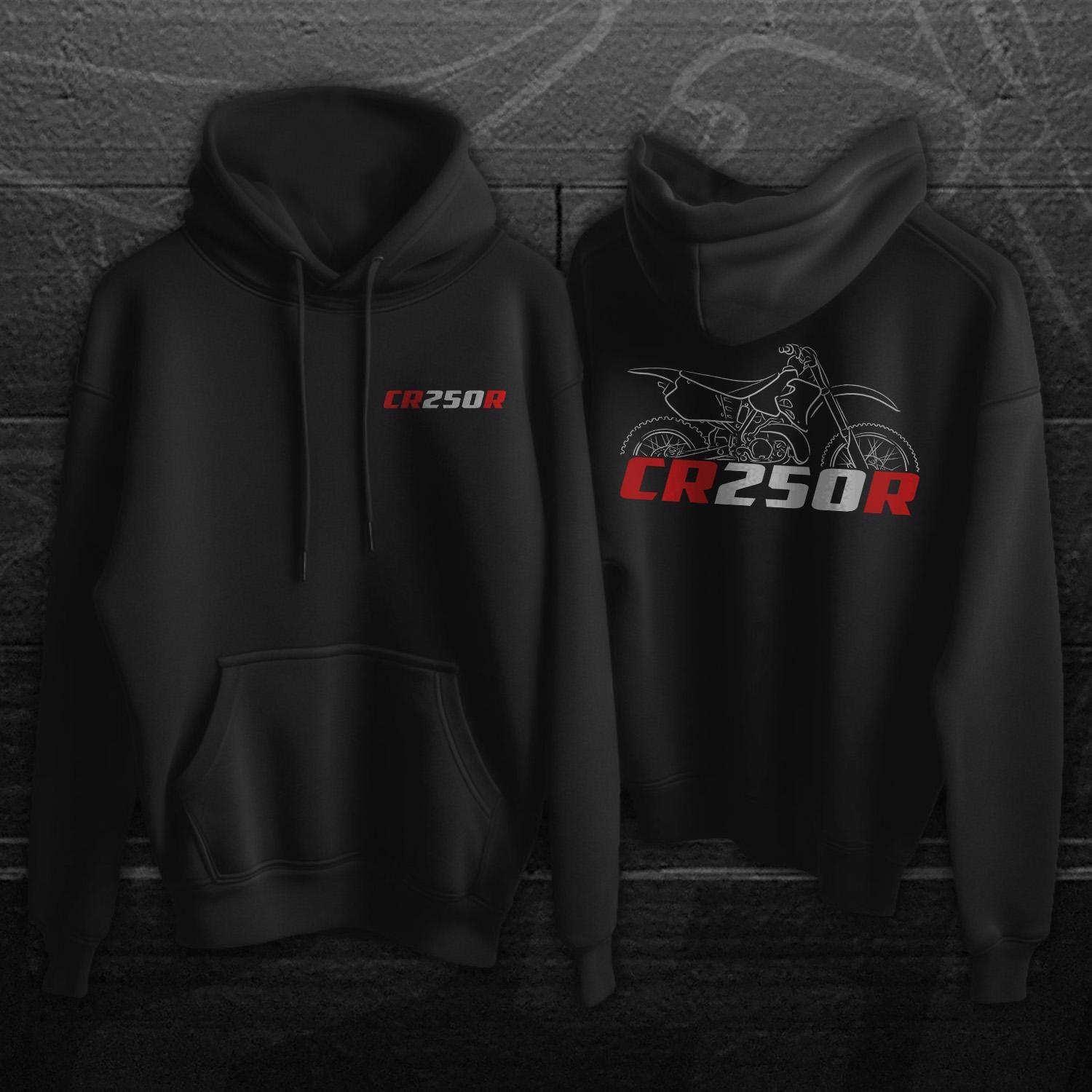 Honda CR250R 1990-2007 Inspired Hoodies - Motorcycle Sweatshirt
