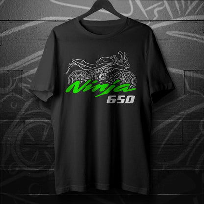 Kawasaki Ninja 650 & 650R Inspired T-Shirt - Motorcycle Tee Shirt for Riders