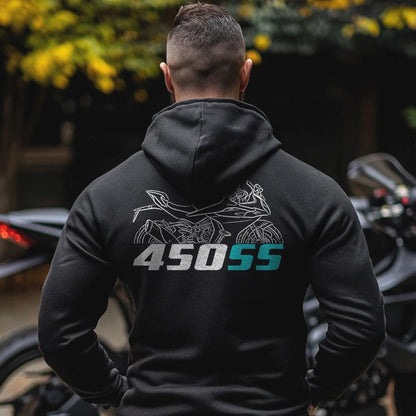 CFMoto 450SS 2023 - 2024 Inspired Hoodie - Motorcycle Sweatshirt for Riders