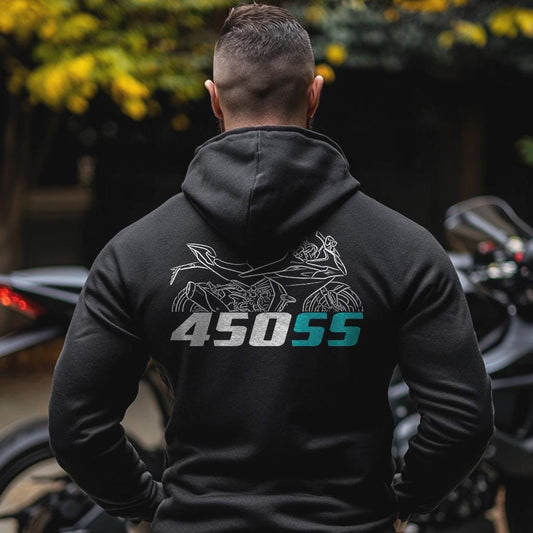 CFMoto 450SS 2023 - 2024 Inspired Hoodie - Motorcycle Sweatshirt for Riders