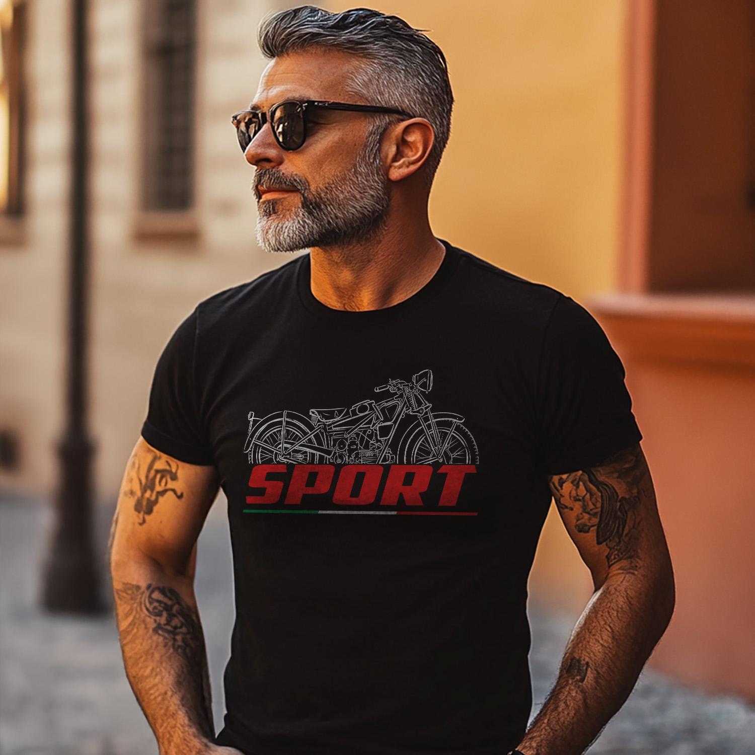 Moto Guzzi Sport Inspired T-Shirt - Motorcycle Tee Shirt for Riders