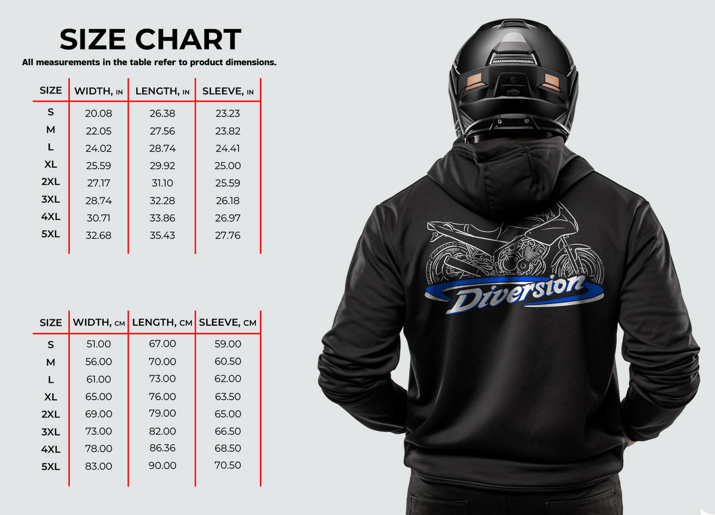 Yamaha XJ400S Diversion 1992 Inspired Hoodie - Motorcycle Sweatshirt for Riders