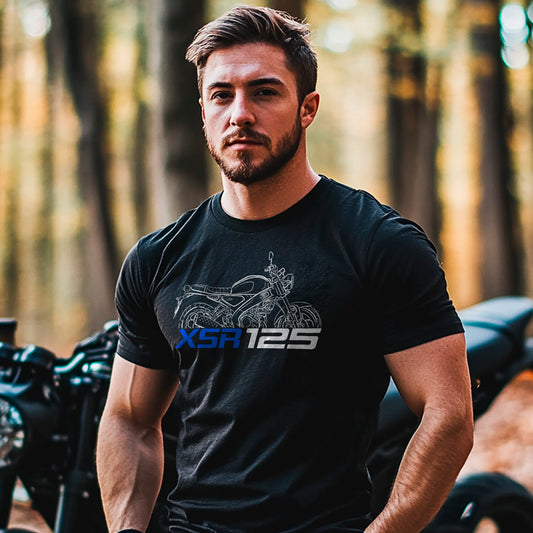 Yamaha XSR 125 2021 - 2025 Inspired T-Shirt - Motorcycle Tee Shirt for Riders