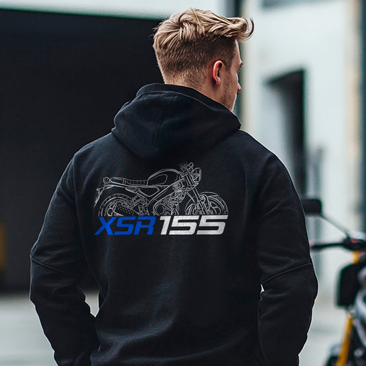 Yamaha XSR 155 2019 - 2025 Inspired Hoodie - Motorcycle Sweatshirt for Riders