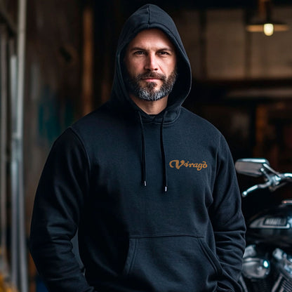 Yamaha XV400 Virago 1987 - 1994 Inspired Hoodie - Motorcycle Sweatshirt for Riders