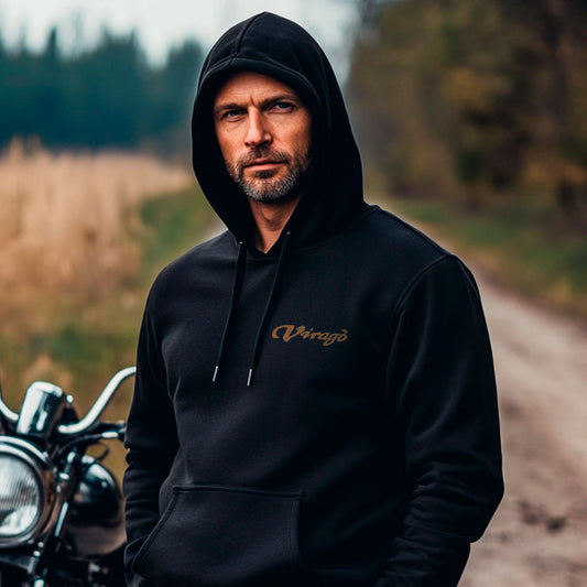 Yamaha XV1000 Virago 1984 - 1985 Inspired Hoodie - Motorcycle Sweatshirt for Riders