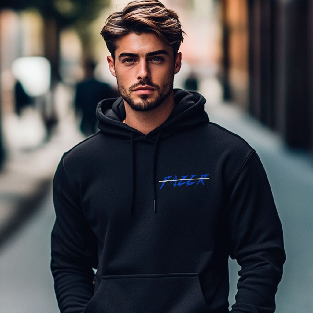 Yamaha FZ1 Fazer Inspired Hoodie - Motorcycle Sweatshirt for Riders
