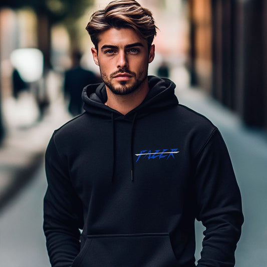 Yamaha FZ1 Fazer Inspired Hoodie - Motorcycle Sweatshirt for Riders