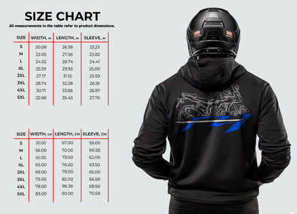 Yamaha FZ1-S 2006 - 2013 Inspired Hoodie - Motorcycle Sweatshirt for Riders