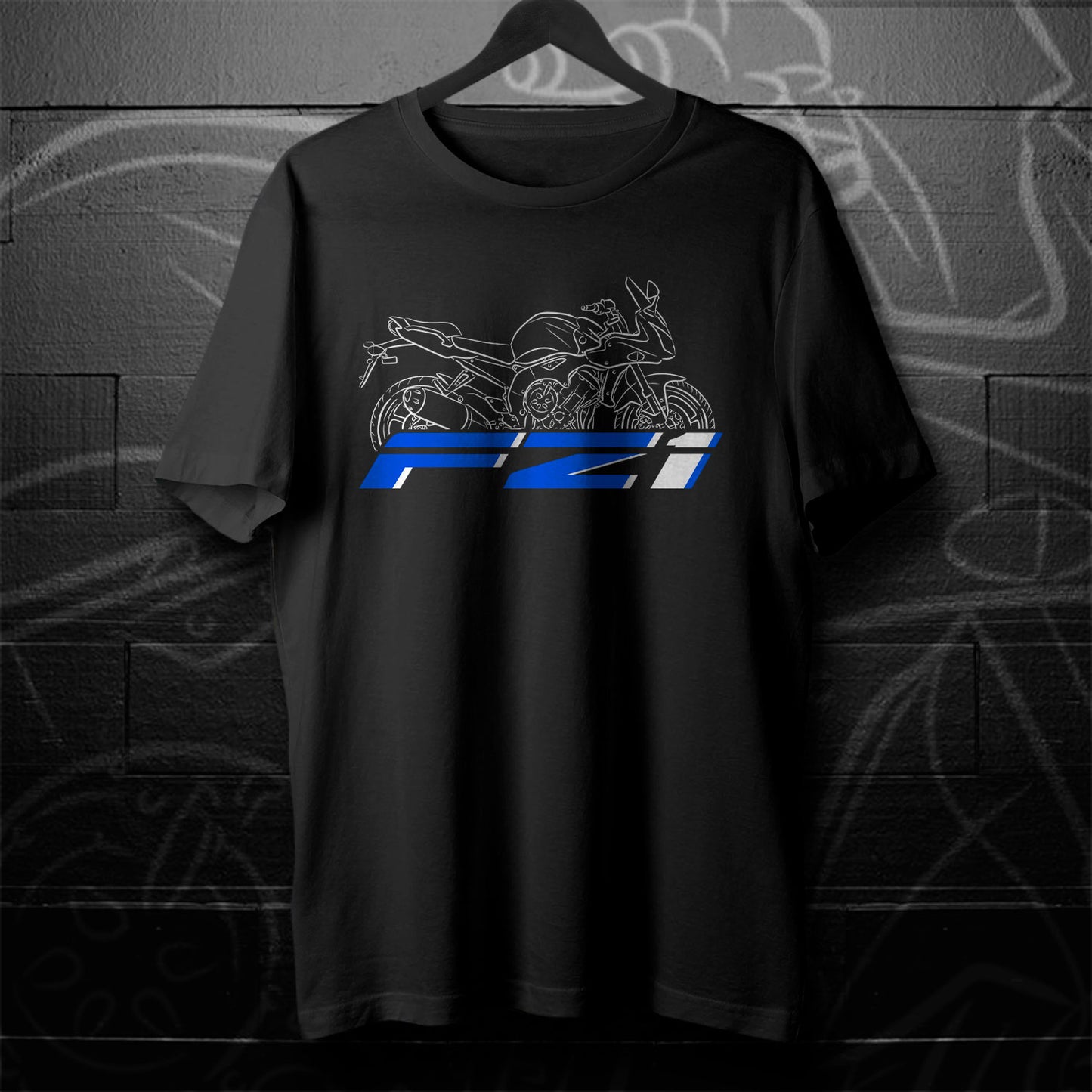 Yamaha FZ1-S 2012 - 2015 Inspired T-Shirt - Motorcycle Tee Shirt for Riders