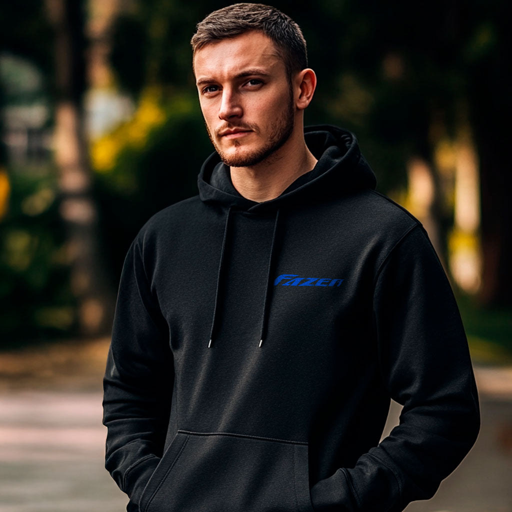 Yamaha FZ6 Fazer Inspired Hoodie - Motorcycle Sweatshirt for Riders
