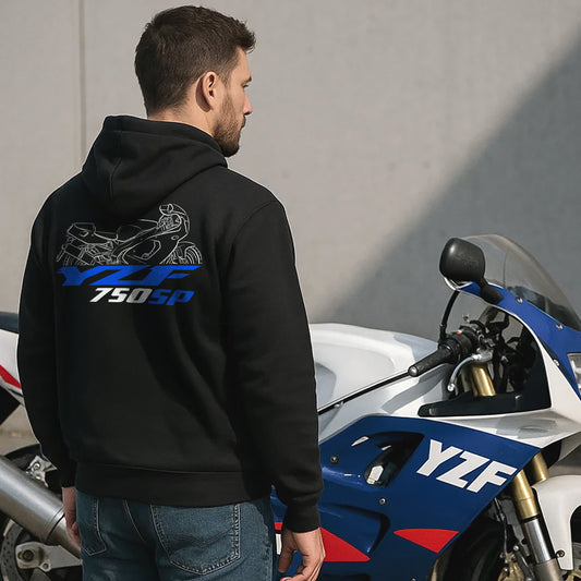 Yamaha YZF 750SP 1993 - 1997 Inspired Hoodie - Motorcycle Sweatshirt for Riders