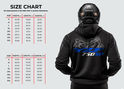 Yamaha YZF 750SP 1993 - 1997 Inspired Hoodie - Motorcycle Sweatshirt for Riders
