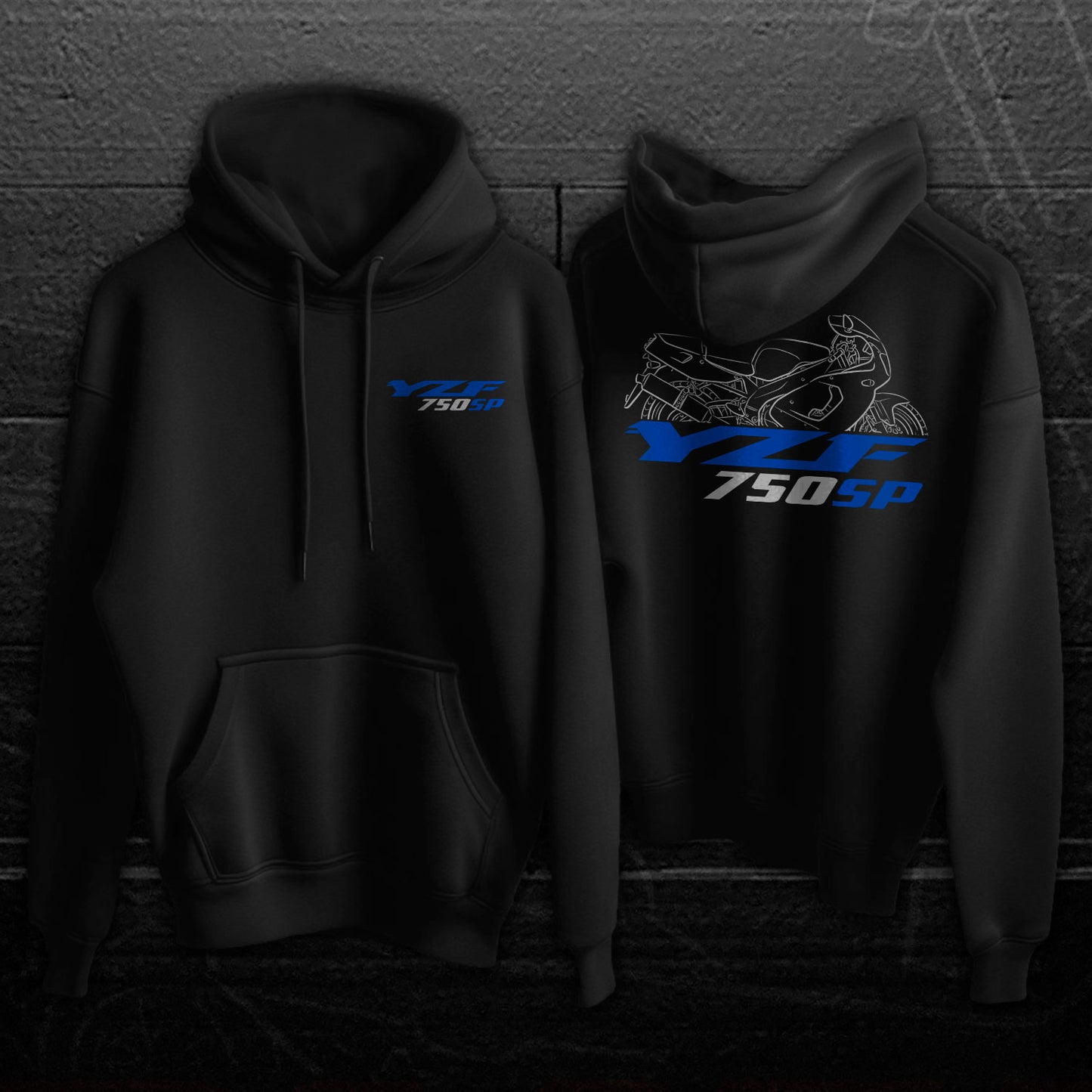 Yamaha YZF 750SP 1993 - 1997 Inspired Hoodie - Motorcycle Sweatshirt for Riders
