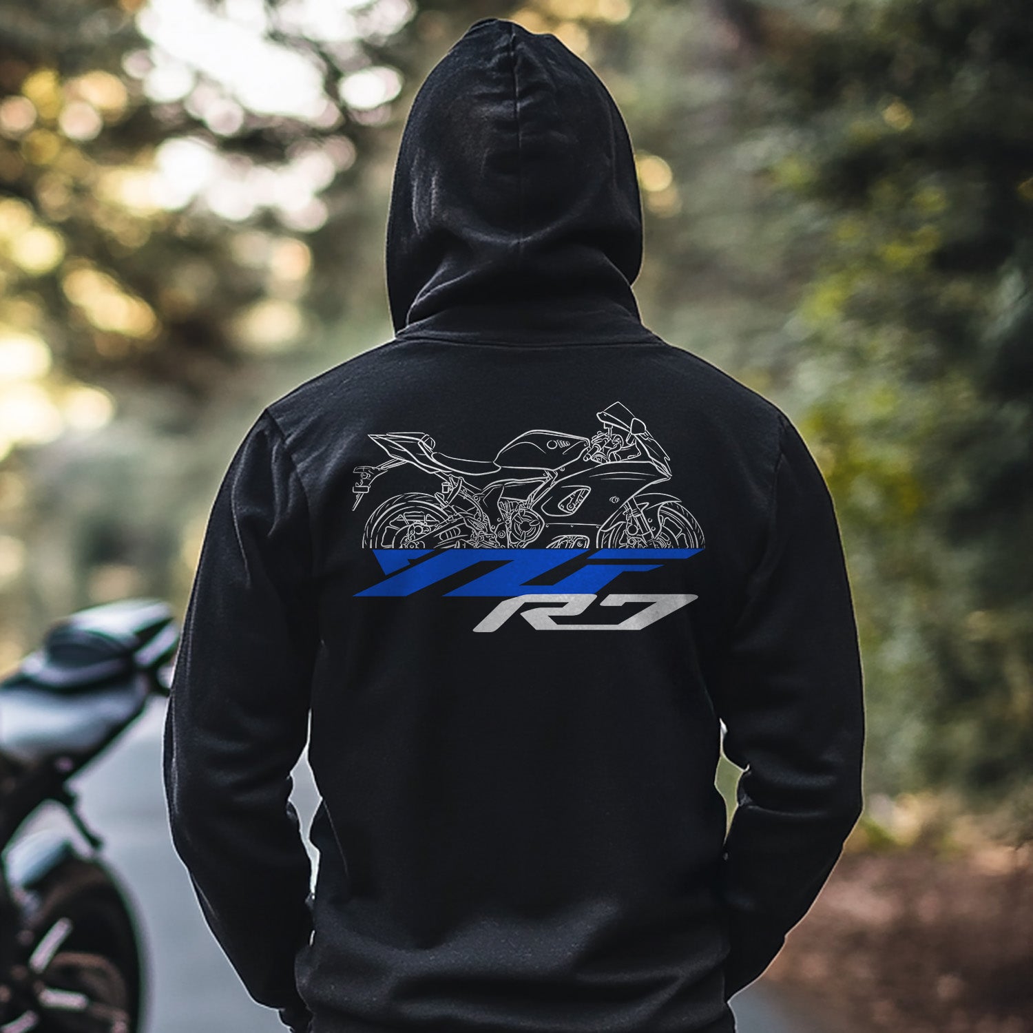 Yamaha YZF-R7 2022 - 2025 Inspired Hoodie - Motorcycle Sweatshirt for Riders