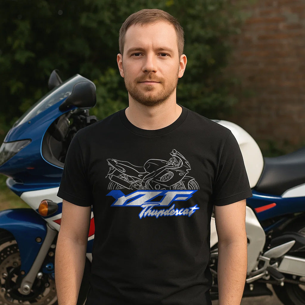 Yamaha YZF600R Thundercat 1996 - 2007 Inspired T-Shirt - Motorcycle Tee Shirt for Riders