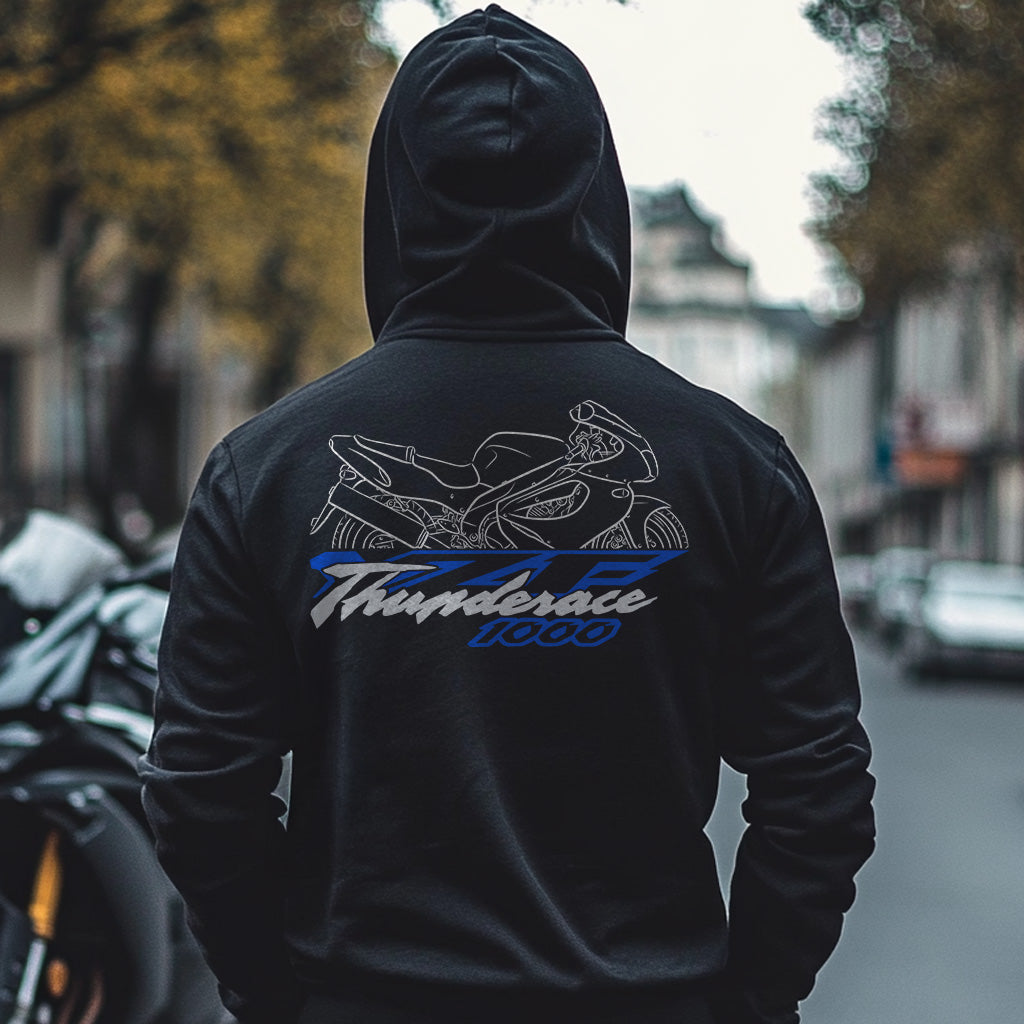Yamaha YZF1000R Thunderace 1996 - 2005 Inspired Hoodie - Motorcycle Sweatshirt for Riders