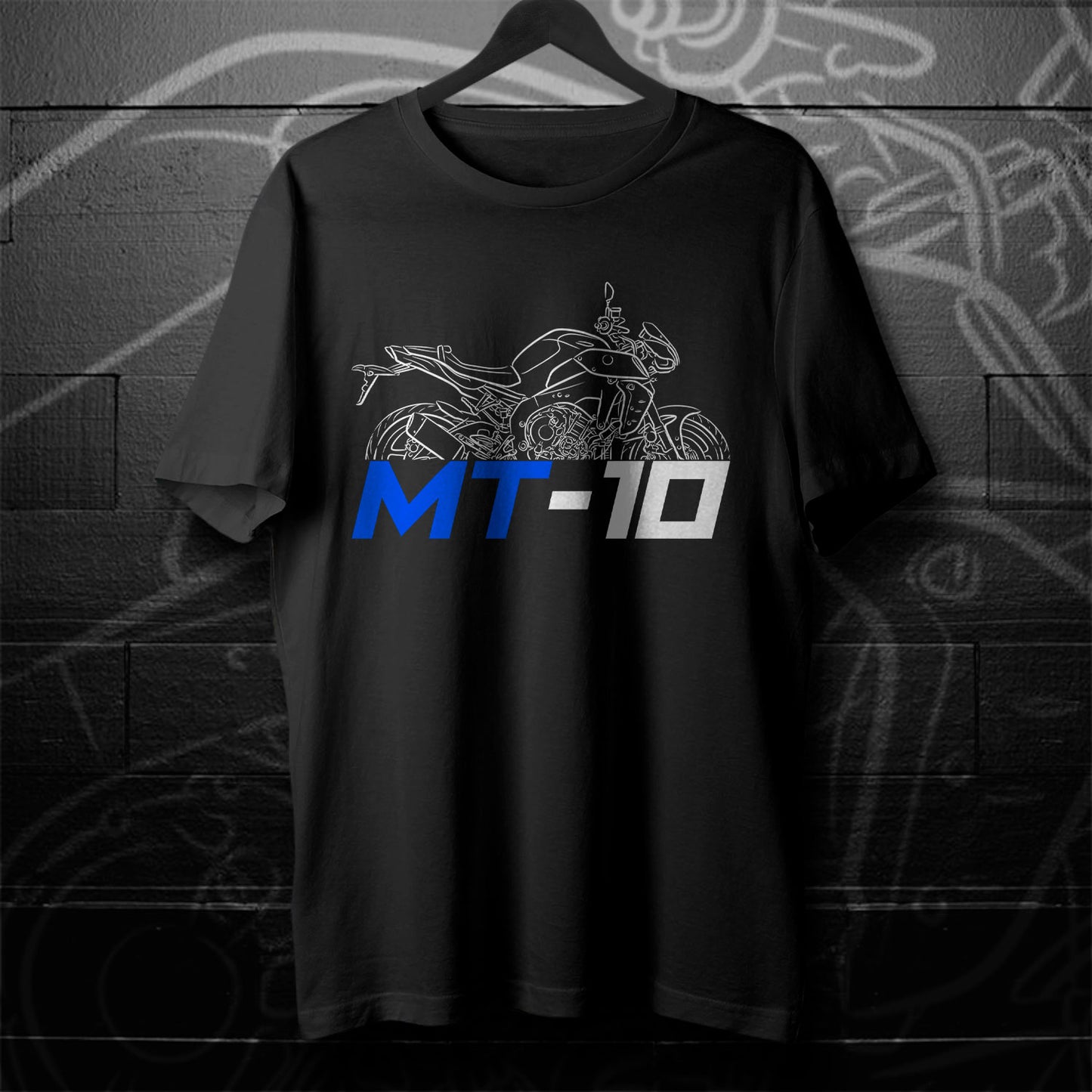 Yamaha MT-10 Inspired T-Shirt - Motorcycle Tee Shirt for Riders