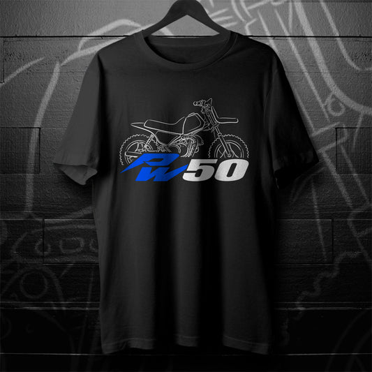 Yamaha PW50 Inspired T-Shirt - Motorcycle Tee Shirt for Riders