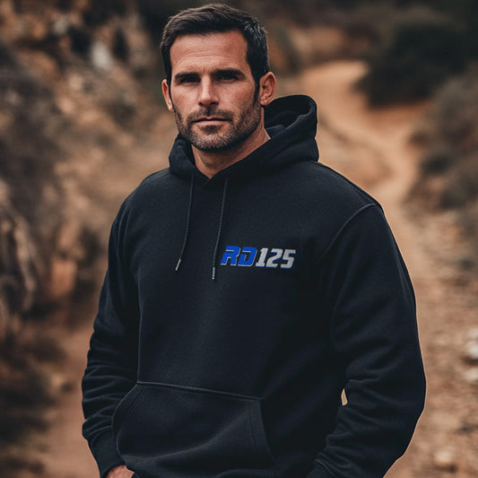 Yamaha RD125 Inspired Hoodie - Motorcycle Sweatshirt for Riders