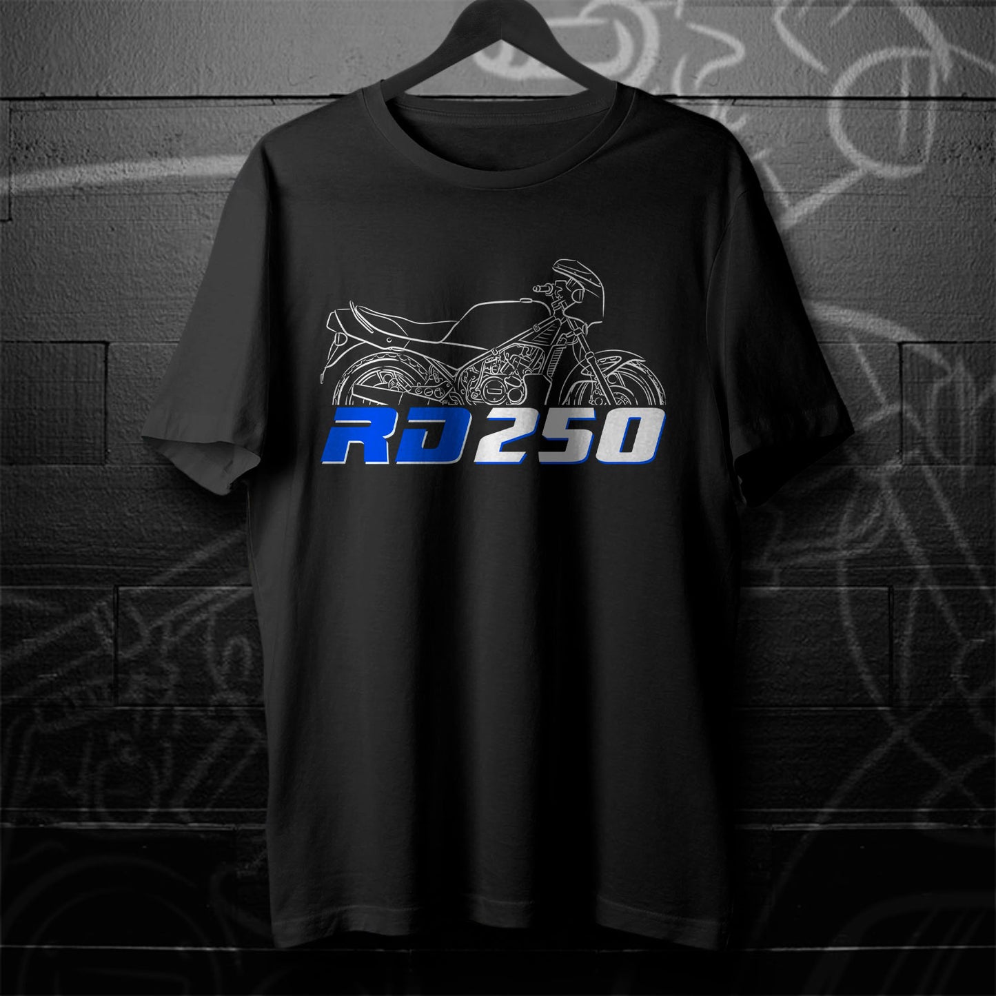 Yamaha RD250 Inspired T-Shirt - Motorcycle Tee Shirt for Riders
