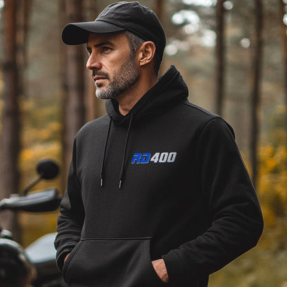 Yamaha RD400 1976 - 1979 Inspired Hoodie - Motorcycle Sweatshirt for Riders