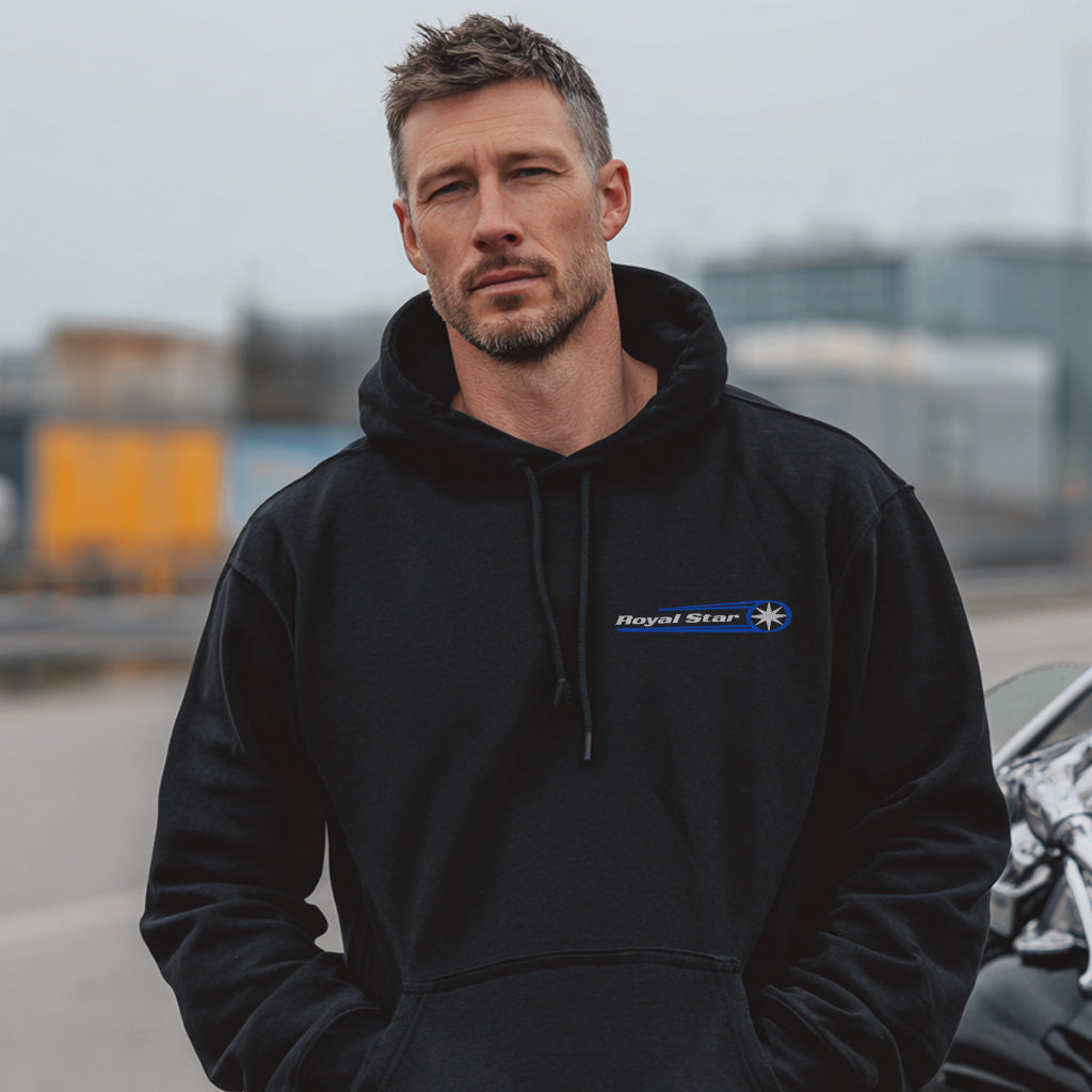 Yamaha Royal Star XVZ1300 Inspired Hoodie - Motorcycle Sweatshirt for Riders