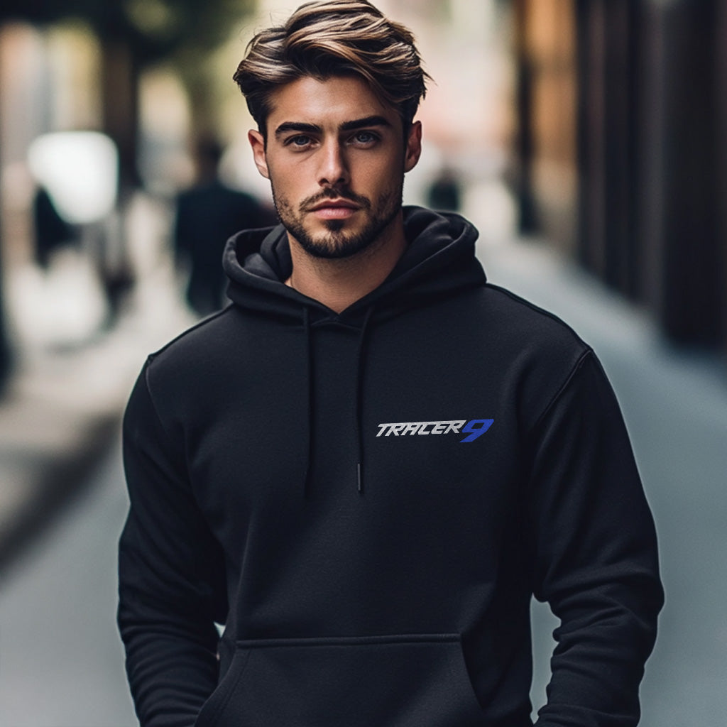 Yamaha Tracer 9 Inspired Hoodie - Motorcycle Sweatshirt for Riders