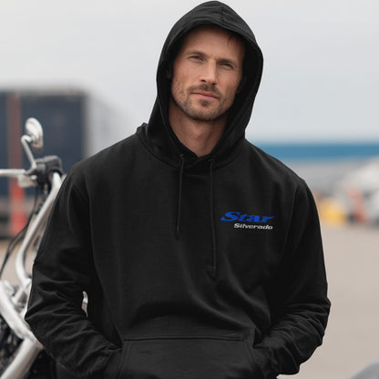 Yamaha V-Star 650 Silverado Inspired Hoodie - Motorcycle Sweatshirt for Riders