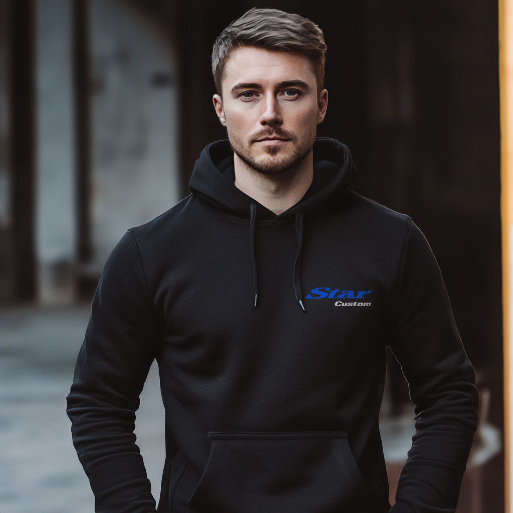 Yamaha V-Star 1100 Custom 1999 - 2011 Inspired Hoodie - Motorcycle Sweatshirt for Riders