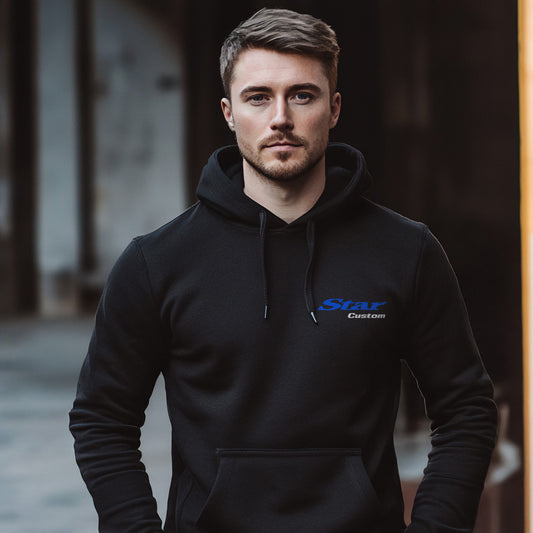 Yamaha V-Star 1100 Custom 1999 - 2011 Inspired Hoodie - Motorcycle Sweatshirt for Riders