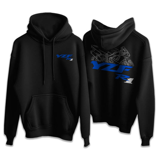 Yamaha YZF-R1 1998 - 2001 Inspired Hoodie - Motorcycle Sweatshirt for Riders