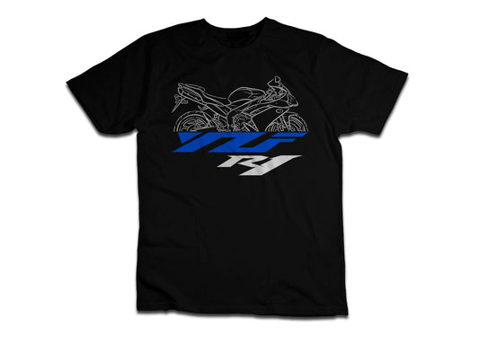 Yamaha YZF-R1 2007-2008 Inspired T-Shirt - Motorcycle Tee Shirt for Riders