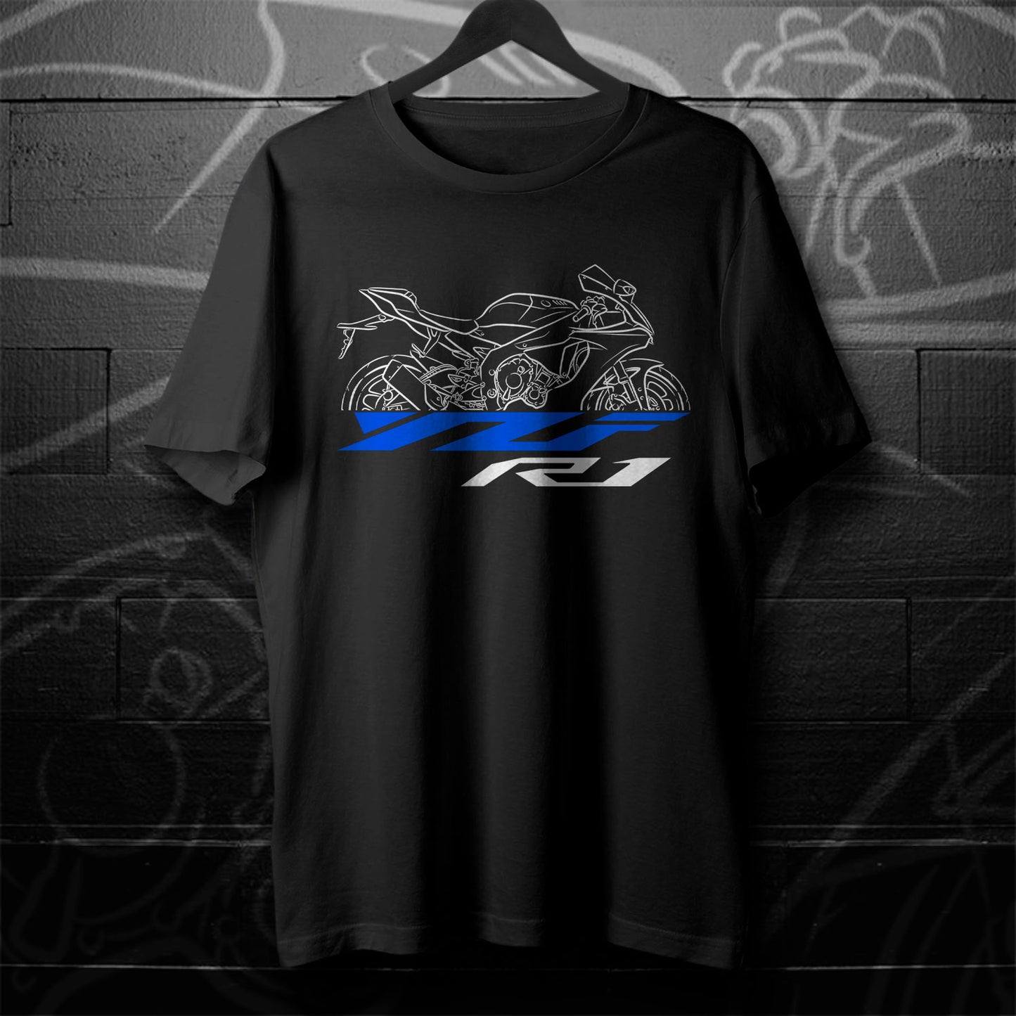 Yamaha YZF-R1 2015 - 2019 Inspired T-Shirt - Motorcycle Tee Shirt for Riders