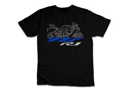 Yamaha YZF-R1 2015 - 2019 Inspired T-Shirt - Motorcycle Tee Shirt for Riders